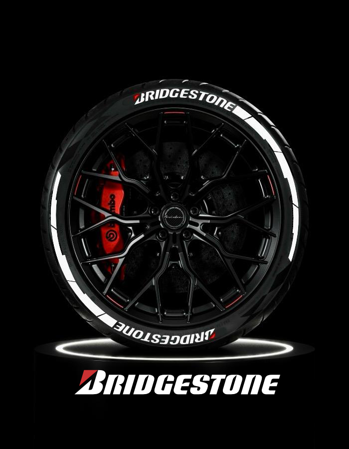 Bridgestone mit Blockwings im Komplett Set Inkl. Primer und Tire Cleaner-Version 2025