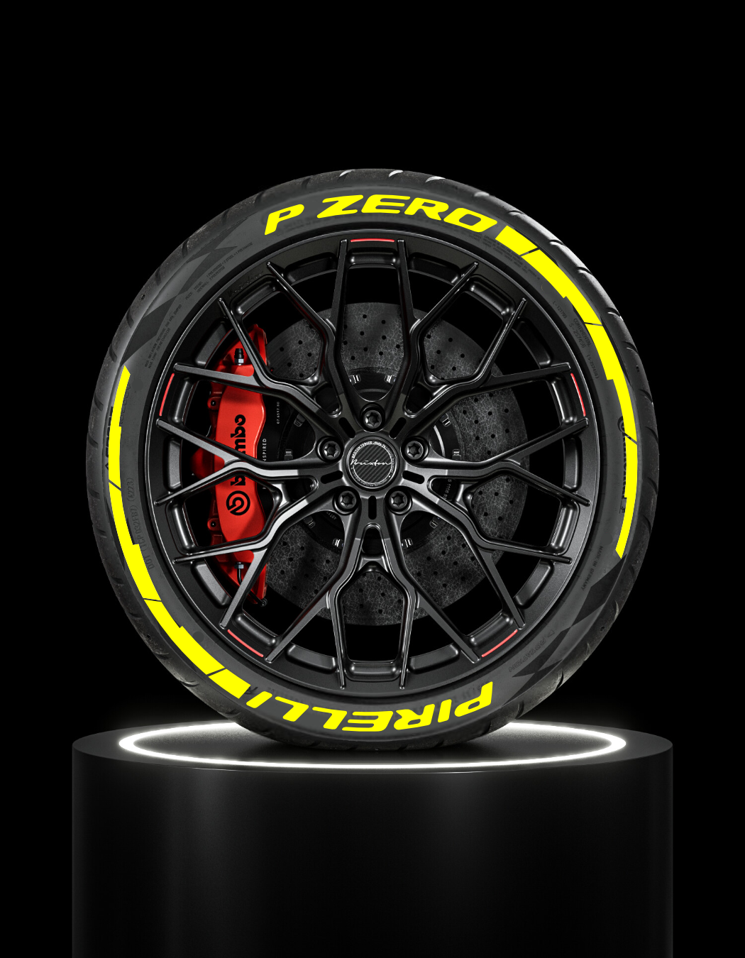 Pirelli P Zero mit Blockwings im Komplett Set Inkl. Primer und Tire Cleaner-Version 2025