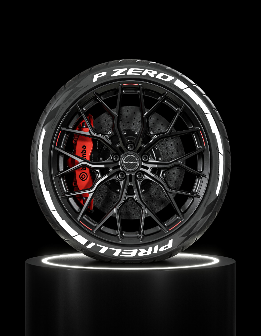 Pirelli P Zero mit Blockwings im Komplett Set Inkl. Primer und Tire Cleaner-Version 2025